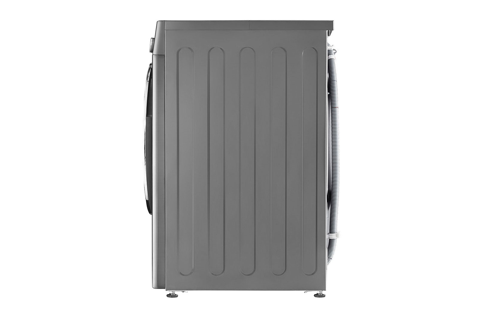 LG 10.5kg Front Loader Washer with AI DD™ & Steam in Stainless Finish, F4V5RYP2T