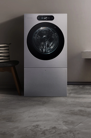 Washer/Dryer unit placed side by side